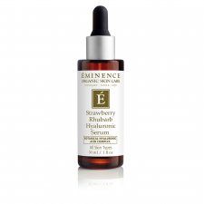 eminence organics strawberry rhubarb hyaluronic serum