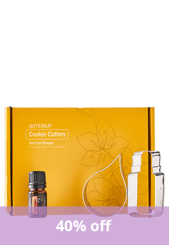 Cookie Cutter Holiday Baking Set with Oil